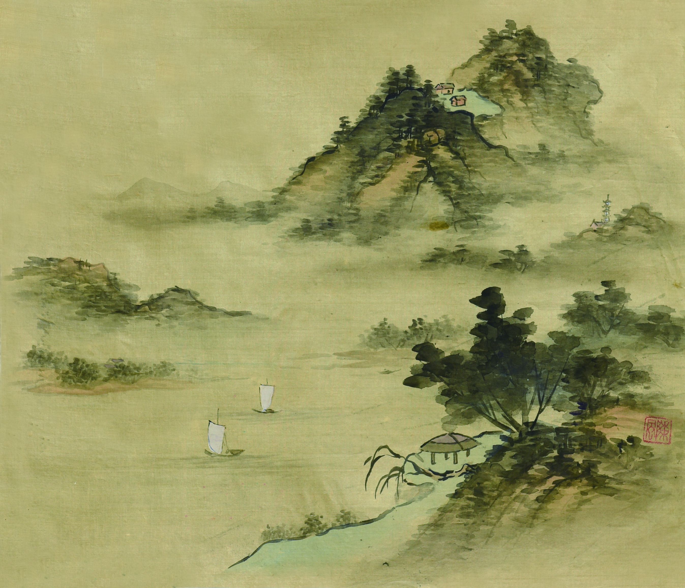 065 陈风 山水