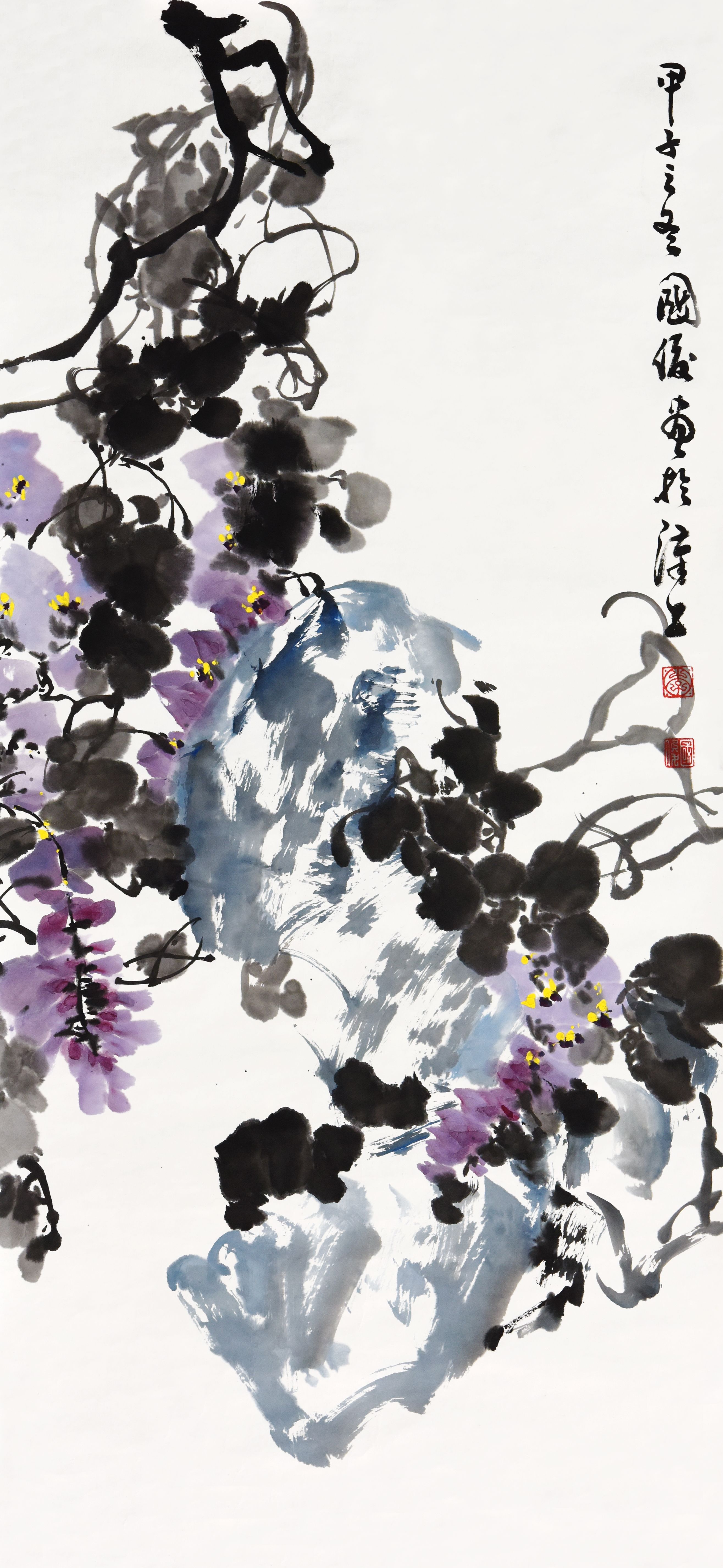016 李国俊 花石图