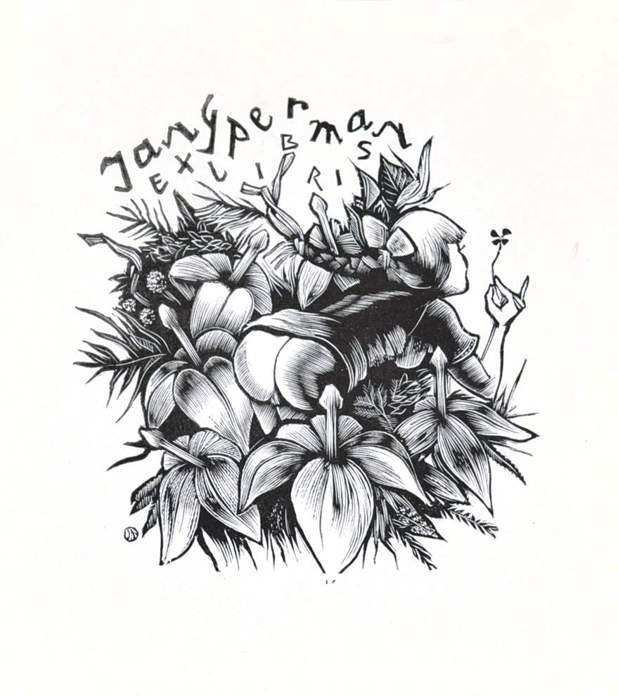 176 比利时Jan Meeus 花中少女