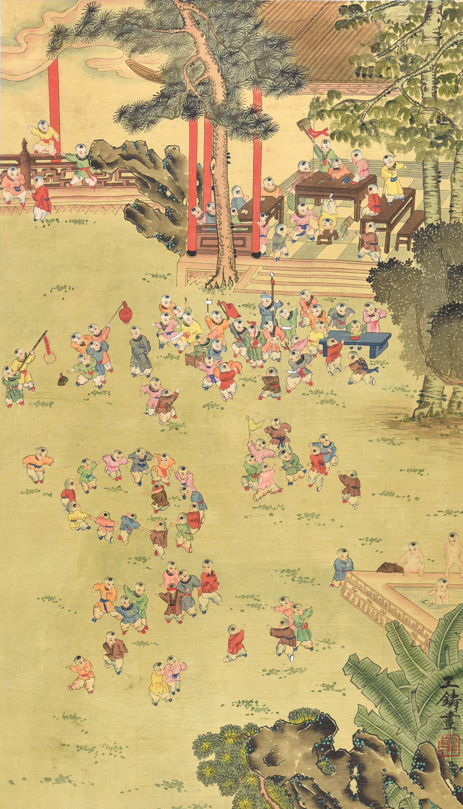164 佚名 工笔人物