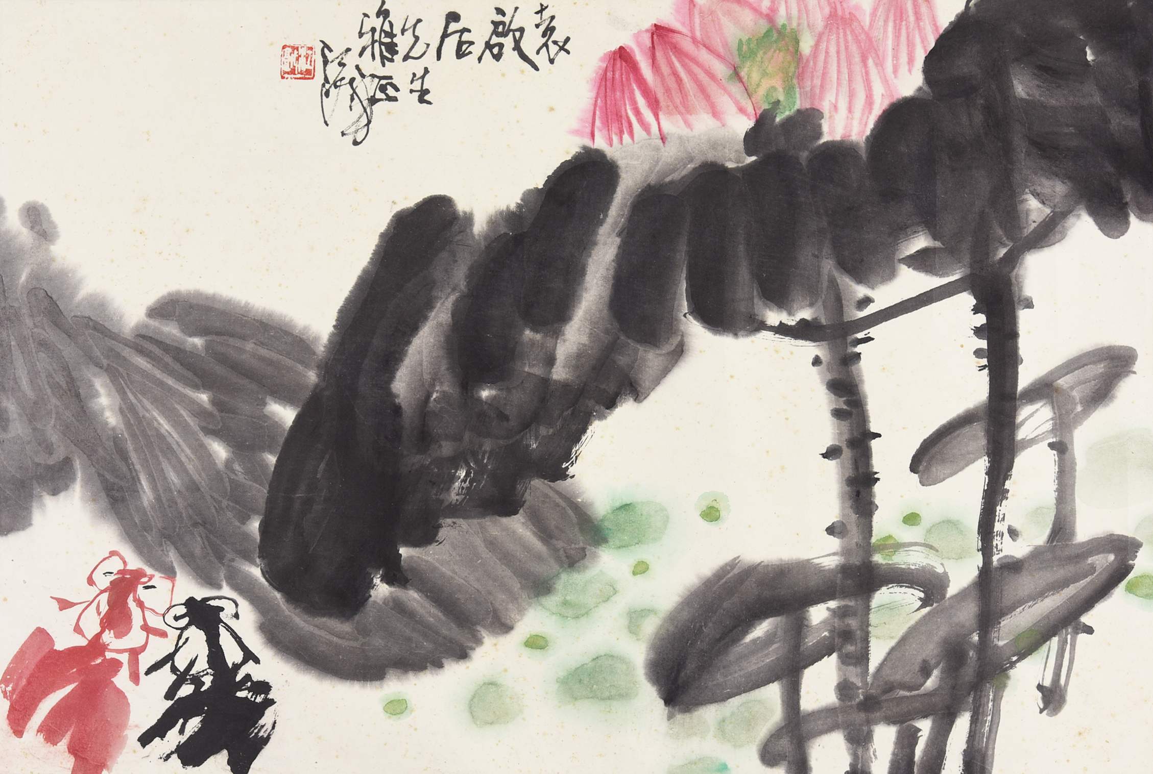 114 施江城 荷花