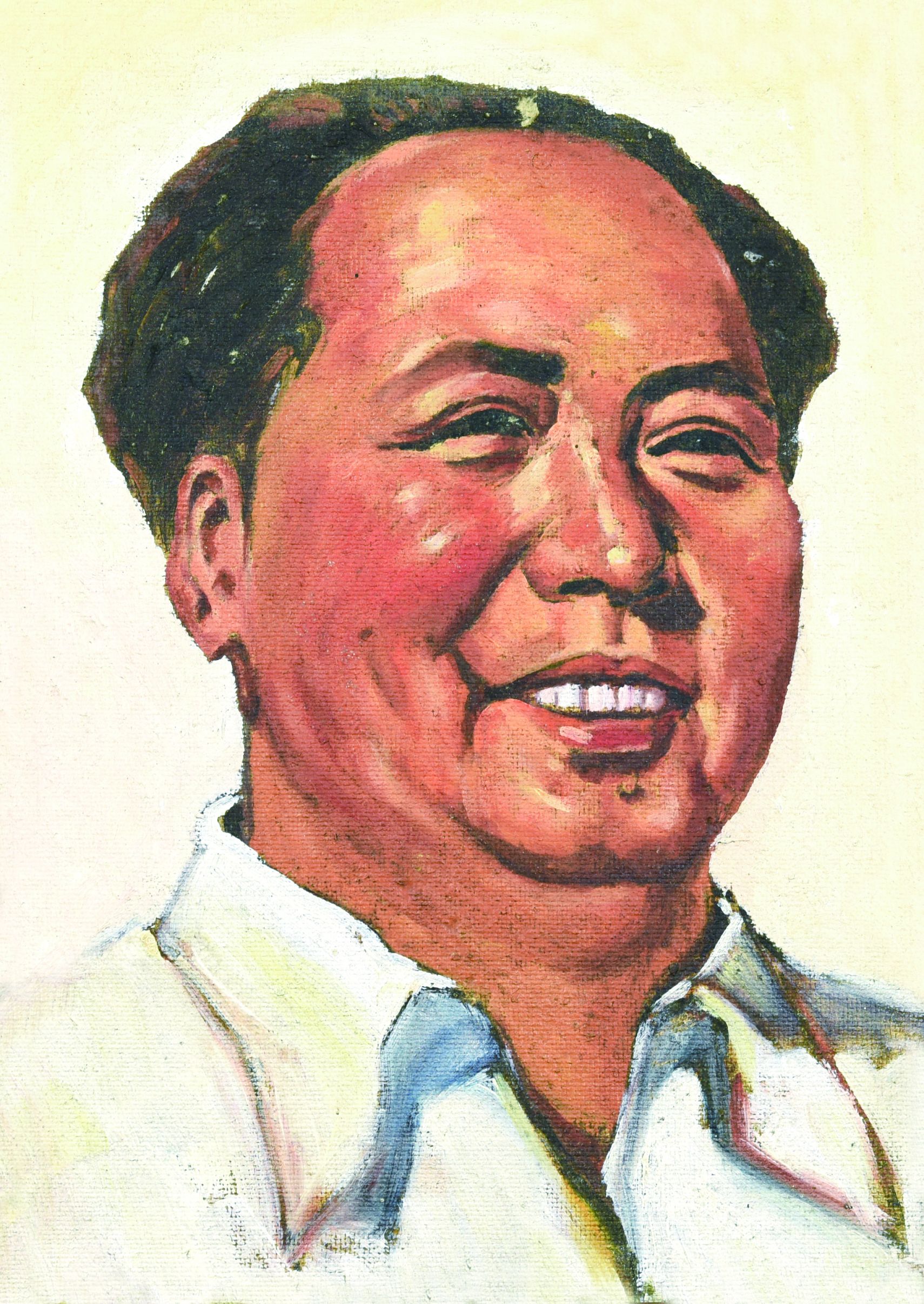 186 佚名 毛主席像