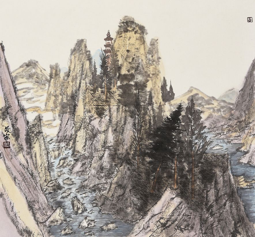 157 杨茂宗 山水小品