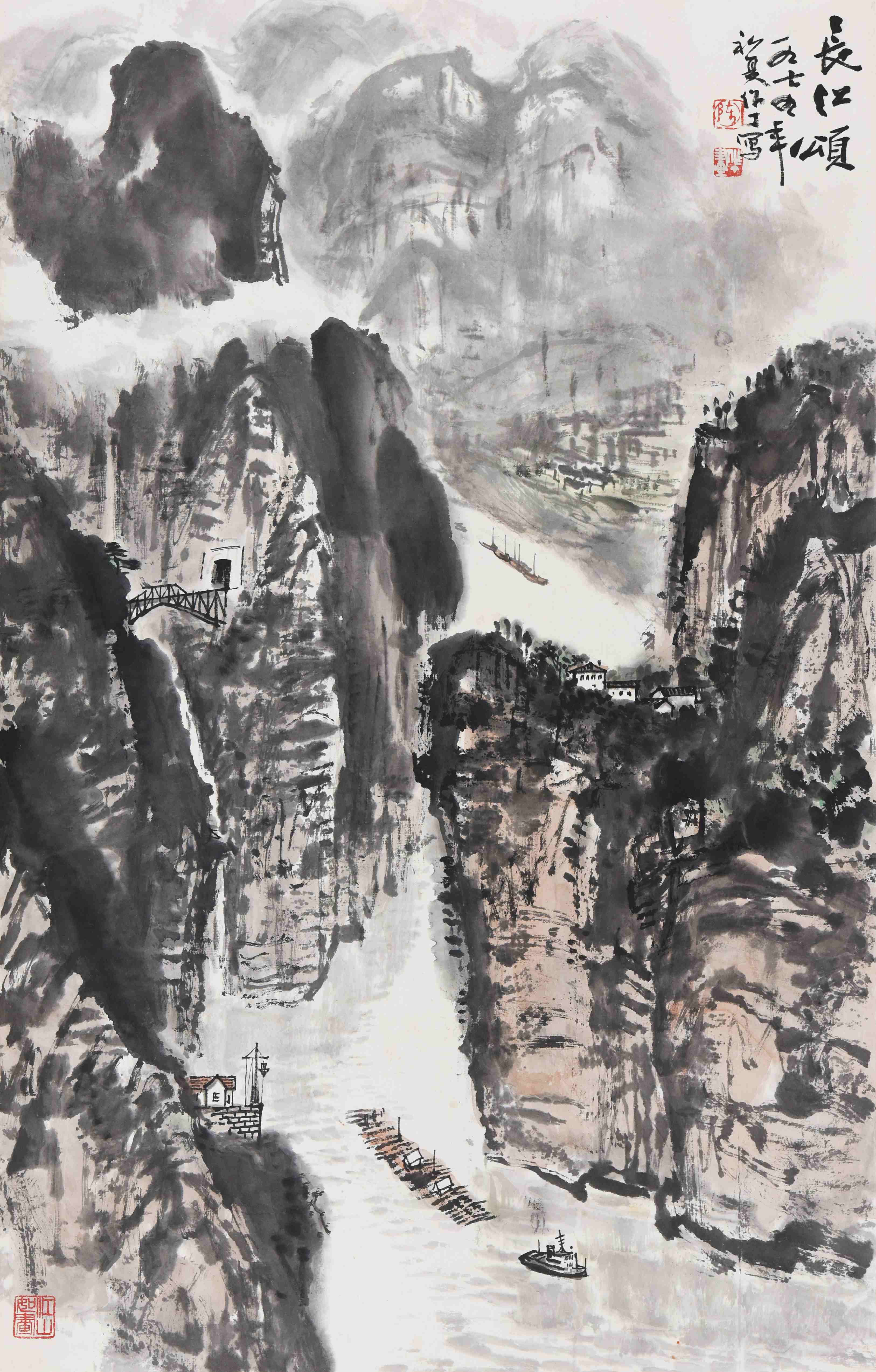 050 陈作丁   长江颂 