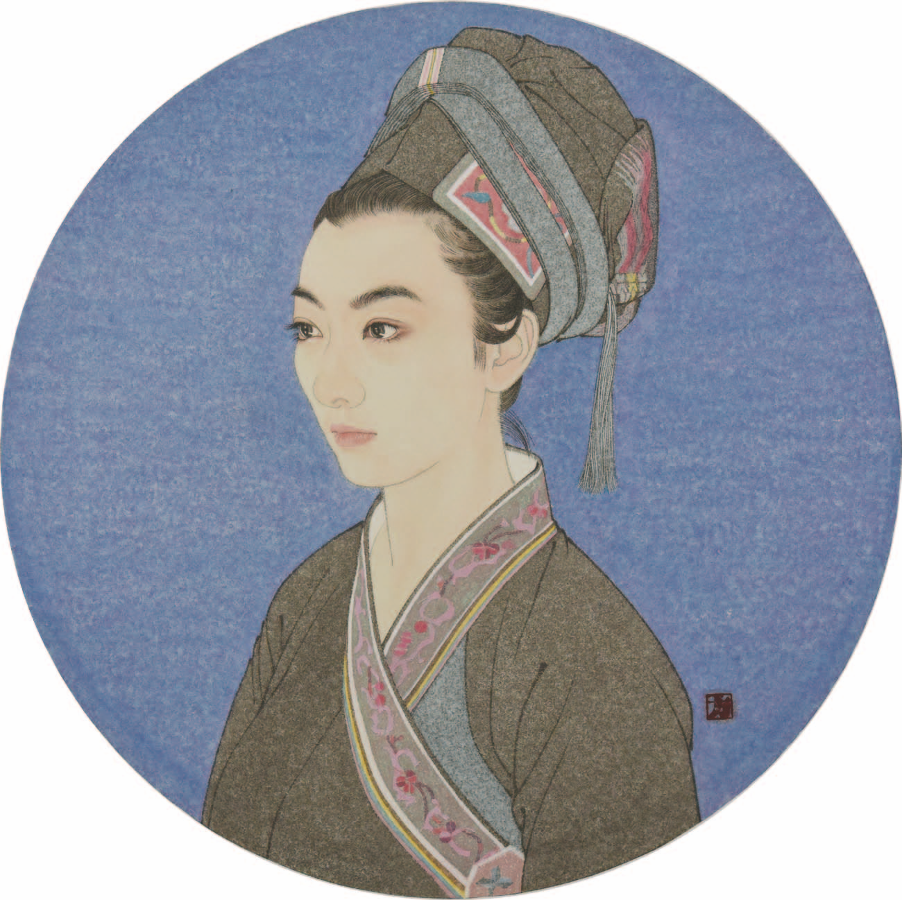 271 方正 苗族少女肖像
